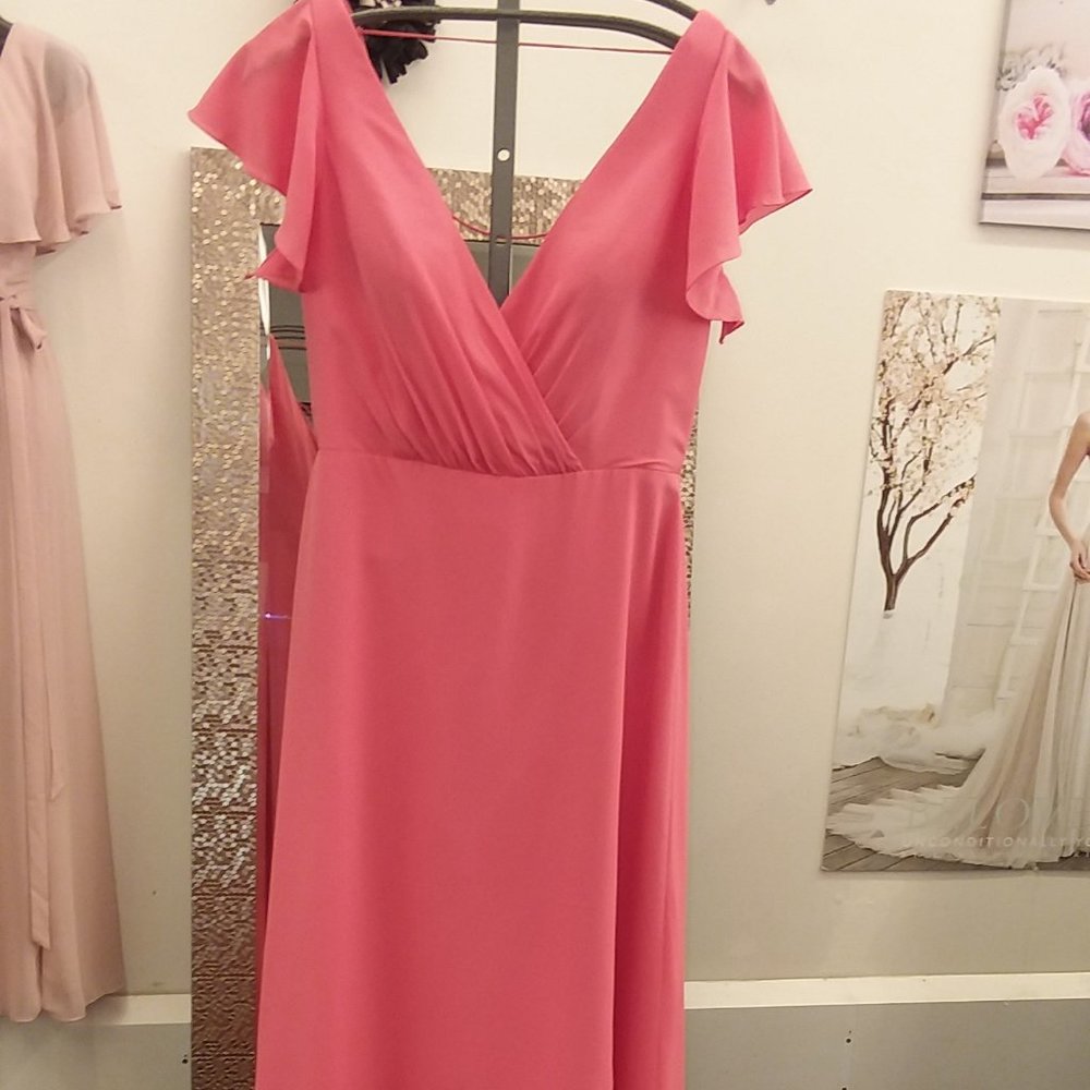 Bari Jay 1947 Long Dress with sleeve
